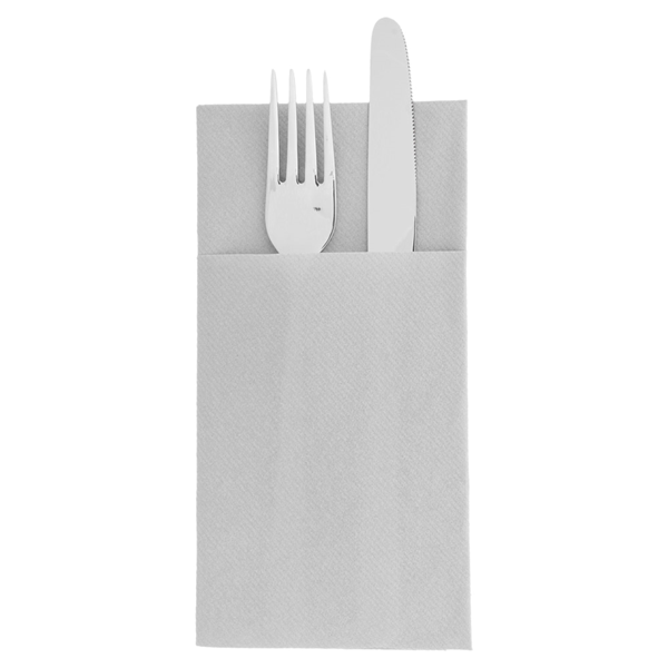 Garcia de pou SERVILLETAS CANGURO 55 G/M2 40x40 CM GRIS AIRLAID (700 UNID.)