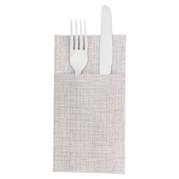 Garcia de pou SERVILLETAS CANGURO 'DRY COTTON' 55 G/M2 40x40 CM CHOCOLATE AIRLAID (700 UNID.)