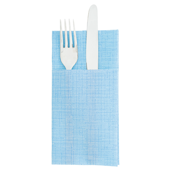 Garcia de pou SERVILLETAS CANGURO 'DRY COTTON' 55 G/M2 40x40 CM TURQUESA AIRLAID (700 UNID.)