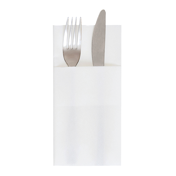 Garcia de pou SERVILLETAS CANGURO 'ECO-BAMBOO' 70 G/M2 40x40 CM BLANCO BAMBÚ (700 UNID.)