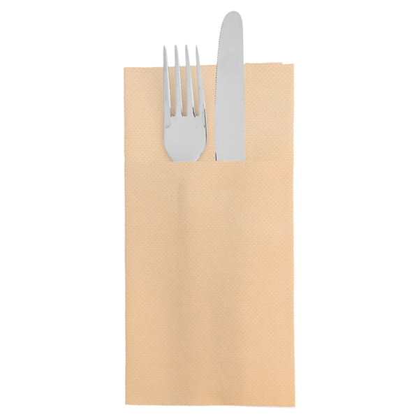 Garcia de pou SERVILLETAS CANGURO 'ECOLABEL - DOUBLE POINT' 18 G/M2 39x40 CM MARFIL TISSUE (1400 UNID.)