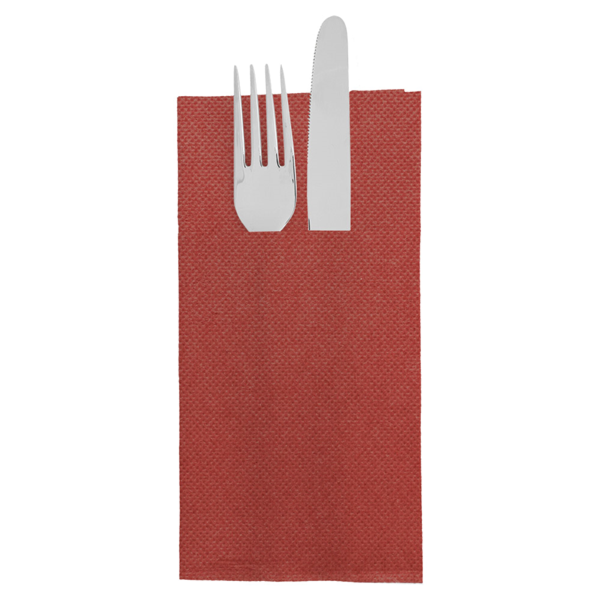 Garcia de pou SERVILLETAS CANGURO 'ECOLABEL - DOUBLE POINT' 18 G/M2 39x40 CM BURDEOS TISSUE (1400 UNID.)