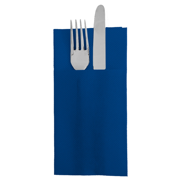 Garcia de pou SERVILLETAS CANGURO 'ECOLABEL - DOUBLE POINT' 18 G/M2 39x40 CM AZUL MARINO TISSUE (1400 UNID.)
