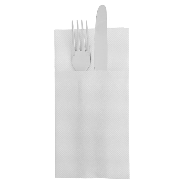 Garcia de pou SERVILLETAS CANGURO 'ECOLABEL - DOUBLE POINT' 18 G/M2 39x40 CM BLANCO TISSUE (1400 UNID.)
