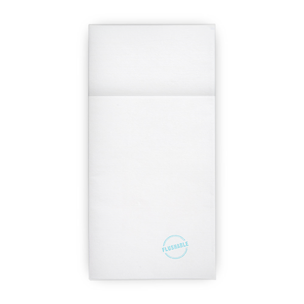 Garcia De Pou SERVILLETAS CANGURO FLUSHABLES 50 G/M2 40x40 CM BLANCO AIRLAID (700 UNID.)