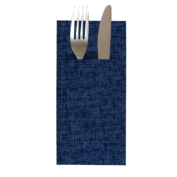 Garcia de pou SERVILLETAS CANGURO 'JAZZ' 55 G/M2 40x40 CM AZUL MARINO AIRLAID (700 UNID.)