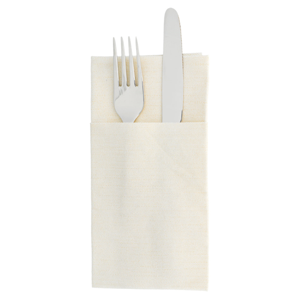 Garcia de pou SERVILLETAS CANGURO 'LIKE LINEN' 70 G/M2 40x40 CM CREMA SPUNLACE (700 UNID.)