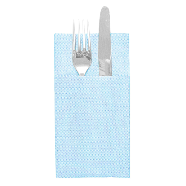 Garcia de pou SERVILLETAS CANGURO 'LIKE LINEN' 70 G/M2 40x40 CM TURQUESA SPUNLACE (700 UNID.)