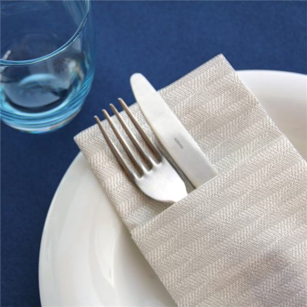 Garcia De Pou SERVILLETAS CANGURO 'MIST' 55 G/M2 40x40 CM BLANCO AIRLAID (700 UNID.)