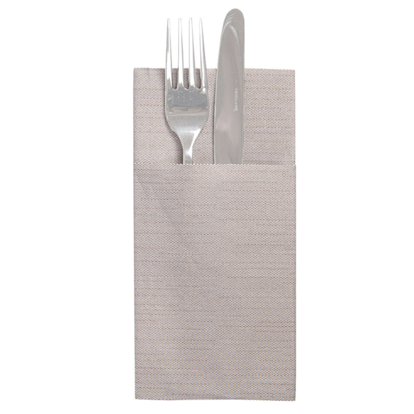 Garcia de pou SERVILLETAS CANGURO PLUS 'LIKE LINEN' 70 G/M2 40x45 CM CHOCOLATE SPUNLACE (720 UNID.)
