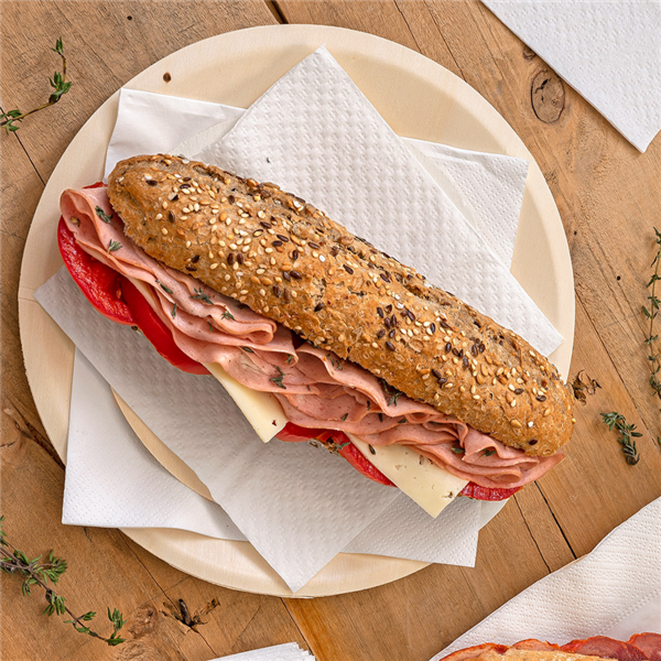 Garcia De Pou SERVILLETAS ECOLABEL 1 CAPA 20 G/M2 33x33 CM BLANCO TISSUE (3000 UNID.)