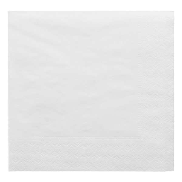 Garcia de pou SERVILLETAS ECOLABEL 2 CAPAS 18 G/M2 30x30 CM BLANCO TISSUE (2400 UNID.)