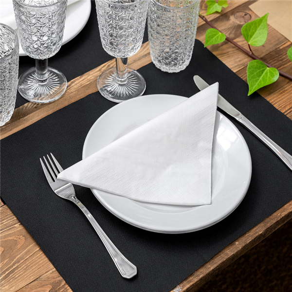Garcia De Pou SERVILLETAS ECOLABEL 2 CAPAS 18 G/M2 39x39 CM BLANCO TISSUE (1600 UNID.)