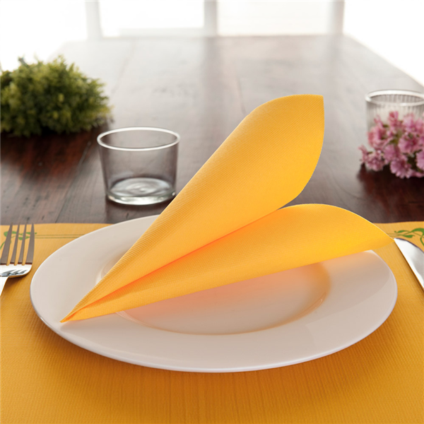 Garcia De Pou SERVILLETAS ECOLABEL 'DOUBLE POINT' 18 G/M2 33x33 CM AMARILLO SOL TISSUE (1200 UNID.)