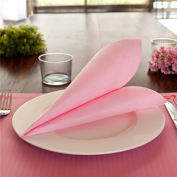 Garcia De Pou SERVILLETAS ECOLABEL 'DOUBLE POINT' 18 G/M2 39x39 CM ROSA TISSUE (1200 UNID.)