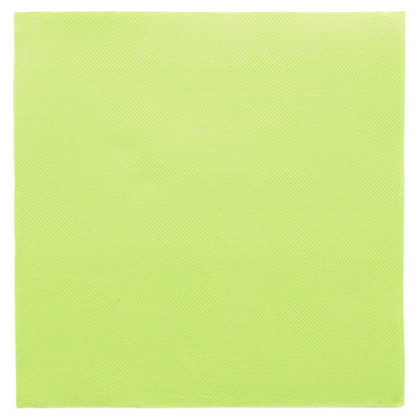 Garcia de pou SERVILLETAS ECOLABEL 'DOUBLE POINT' 18 G/M2 39x39 CM VERDE ANÍS TISSUE (1200 UNID.)