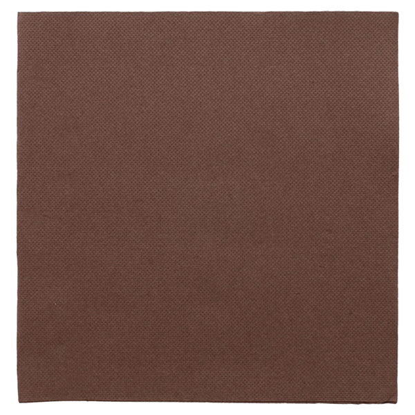 Garcia de pou SERVILLETAS ECOLABEL 'DOUBLE POINT' 18 G/M2 39x39 CM CHOCOLATE TISSUE (1200 UNID.)