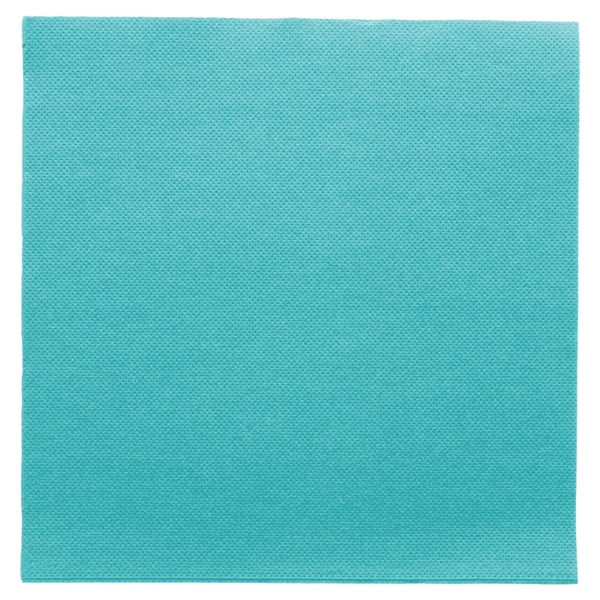 Garcia de pou SERVILLETAS ECOLABEL 'DOUBLE POINT' 18 G/M2 39x39 CM AZUL TURQUESA TISSUE (1200 UNID.)