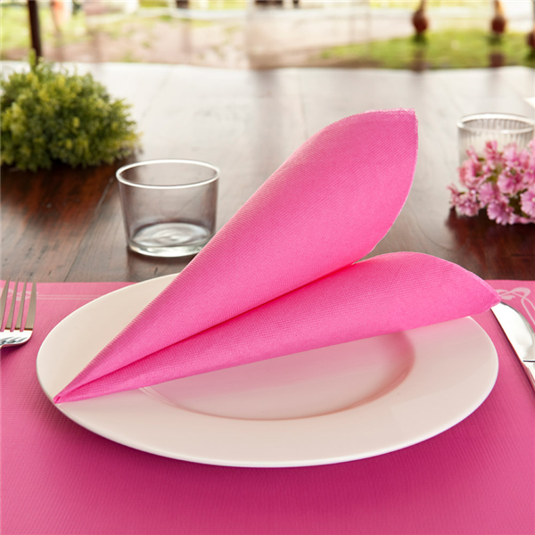 Garcia De Pou SERVILLETAS ECOLABEL 'DOUBLE POINT' 18 G/M2 39x39 CM FUCSIA TISSUE (1200 UNID.)