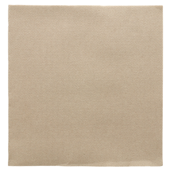 Garcia de pou SERVILLETAS ECOLABEL 'DOUBLE POINT' 18 G/M2 39x39 CM TAUPE TISSUE (1200 UNID.)