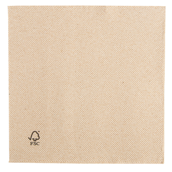 Garcia De Pou SERVILLETAS ECOLABEL 'DOUBLE POINT' 19 G/M2 30x30 CM NATURAL TISSUE RECICLADO (1800 UNID.)