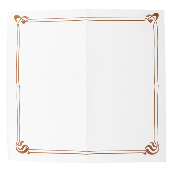 Garcia De Pou SERVILLETAS ECOLABEL 'DOUBLE POINT - MAXIM' 18 G/M2 40x40 CM BLANCO TISSUE (1200 UNID.)