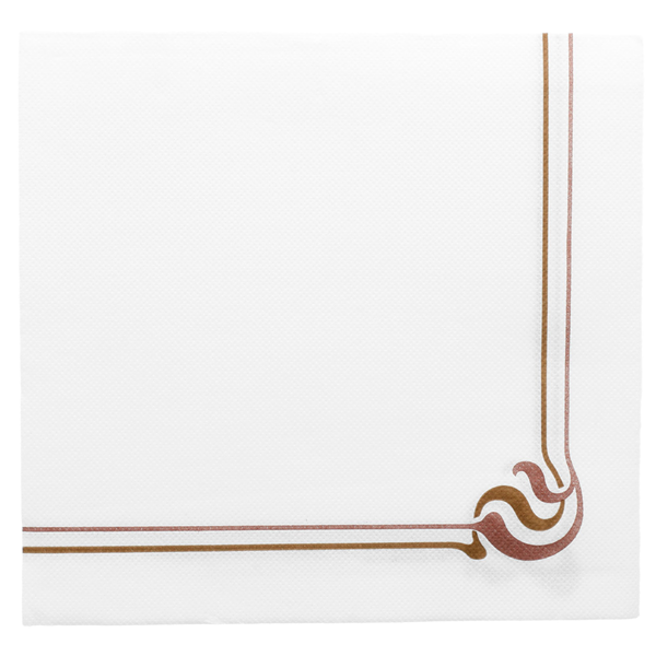 Garcia de pou SERVILLETAS ECOLABEL 'DOUBLE POINT - MAXIM' 18 G/M2 40x40 CM BLANCO TISSUE (1200 UNID.)