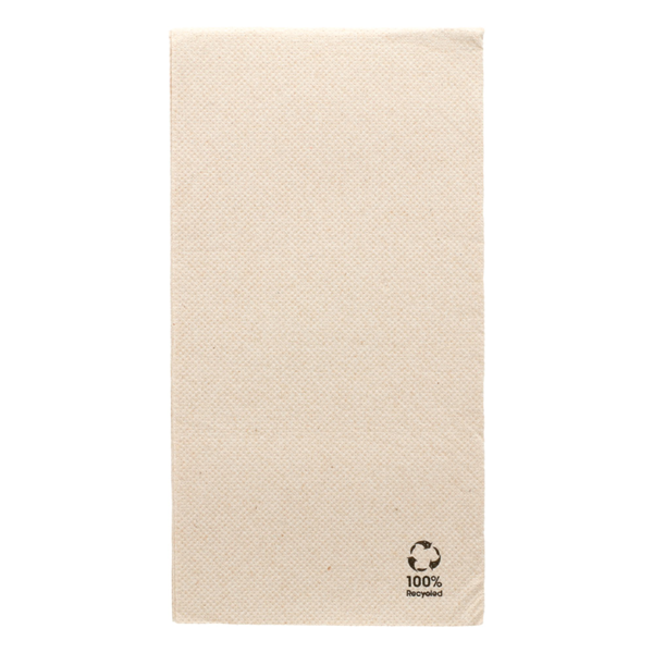 Garcia de pou SERVILLETAS ECOLABEL P. 1/6 'DOUBLE POINT' 19 G/M2 30x40 CM NATURAL TISSUE RECICLADO (1800 UNID.)