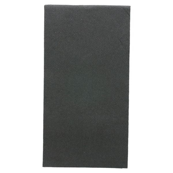 Garcia de pou SERVILLETAS ECOLABEL P. 1/8 'DOUBLE POINT' 18 G/M2 40x40 CM NEGRO TISSUE (1200 UNID.)