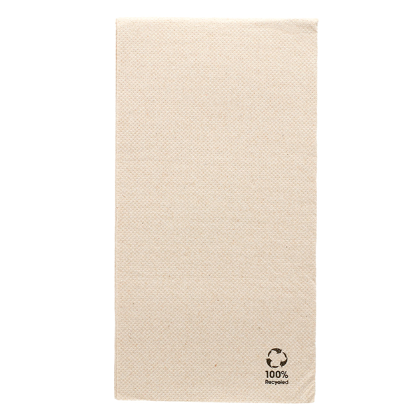 Garcia de pou SERVILLETAS ECOLABEL P. 1/8 'DOUBLE POINT' 19 G/M2 40x40 CM NATURAL TISSUE RECICLADO (1200 UNID.)