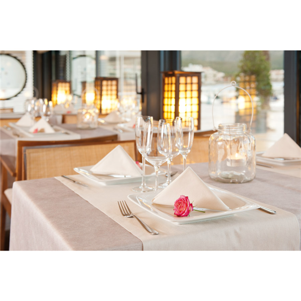 Garcia De Pou SERVILLETAS 'LIKE LINEN' 70 G/M2 40x40 CM BLANCO SPUNLACE (600 UNID.)