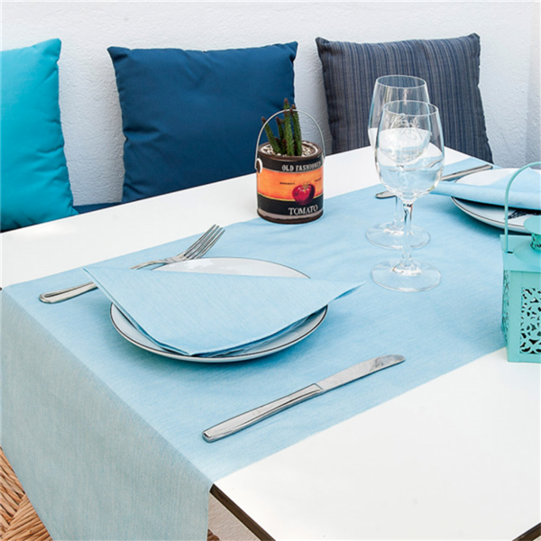 Garcia De Pou SERVILLETAS 'LIKE LINEN' 70 G/M2 40x40 CM TURQUESA SPUNLACE (600 UNID.)