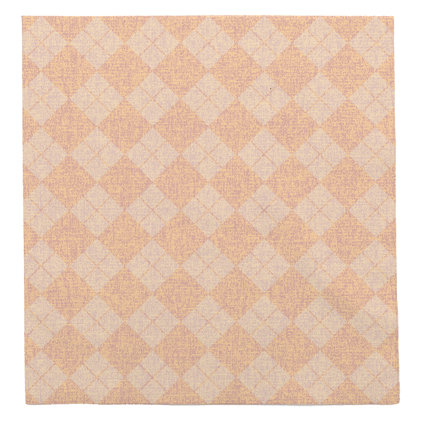 Garcia de pou SERVILLETAS 'LIKE LINEN - ARGYLE' 70 G/M2 40x40 CM MELOCOTÓN SPUNLACE (600 UNID.)