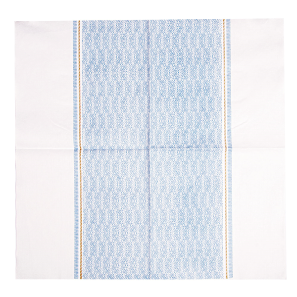 Garcia De Pou SERVILLETAS 'LIKE LINEN - AZUR' 70 G/M2 40x40 CM BLANCO/AZUL SPUNLACE (600 UNID.)