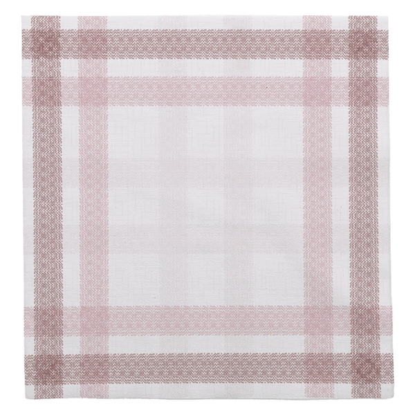Garcia de pou SERVILLETAS 'LIKE LINEN - MADRAS II' 70 G/M2 40x40 CM BURDEOS SPUNLACE (600 UNID.)