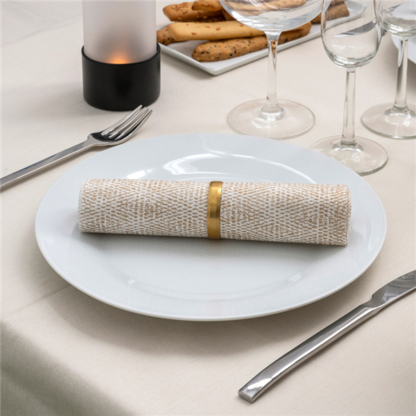 Garcia De Pou SERVILLETAS P. 1/4 'LIKE LINEN - KEIKO' 70 G/M2 40x40 CM ARENA SPUNLACE (600 UNID.)