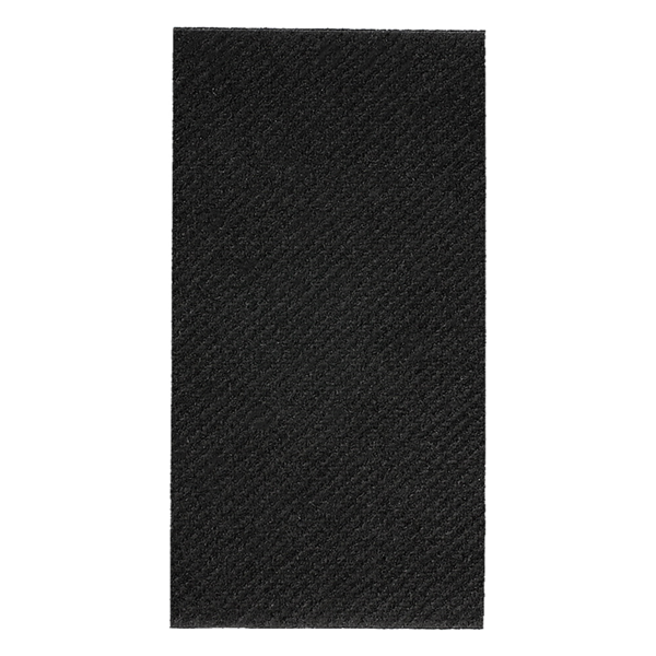 Garcia de pou SERVILLETAS P. 1/8 55 G/M2 50x50 CM NEGRO AIRLAID (400 UNID.)