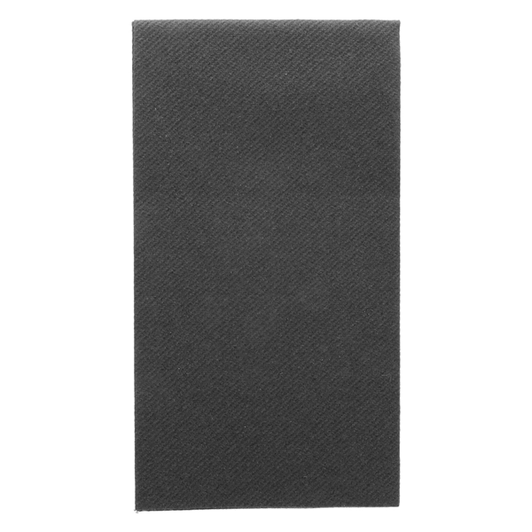 Garcia de pou SERVILLETAS PLEGADO 1/8 55 G/M2 40x40 CM NEGRO AIRLAID (750 UNID.)