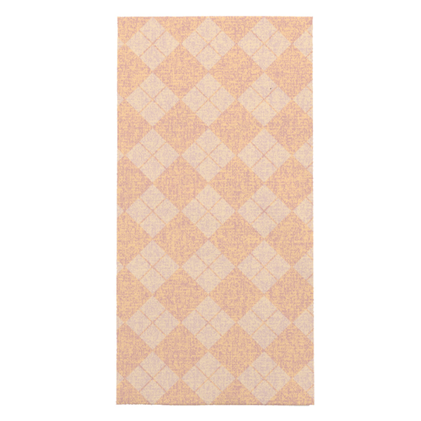 Garcia de pou SERVILLETAS PLEGADO 1/8 'SLIM PLUS' 'LIKE LINEN - ARGYLE' 70 G/M2 39x50 CM MELOCOTÓN SPUNLACE (600 UNID.)
