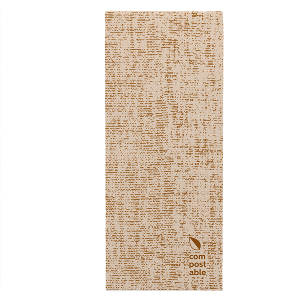 Garcia de pou SERVILLETAS PLEGADO 1/8 'SLIM' 'TUNDRA' 55 G/M2 33x40 CM CARAMELO AIRLAID (700 UNID.)