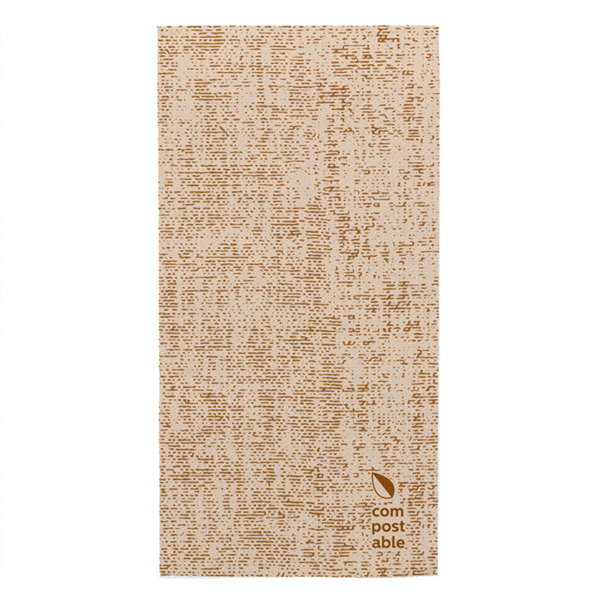 Garcia de pou SERVILLETAS PLEGADO 1/8 'TUNDRA' 55 G/M2 40x40 CM CARAMELO AIRLAID (700 UNID.)