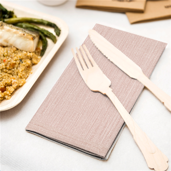 Garcia De Pou SERVILLETAS PLEGADO 1/8 'X-SOFT' 'DUNE' 65 G/M2 40x40 CM TERRACOTA AIRLAID (700 UNID.)