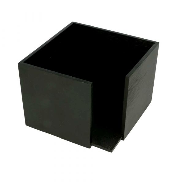 Garcia de pou SERVILLETERO 13 5x13 5x10 CM NEGRO BAMBÚ (1 UNID.)