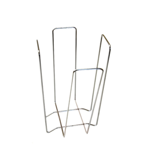 Garcia de pou SERVILLETERO 18x18x19 4 CM PLATEADO INOX (1 UNID.)