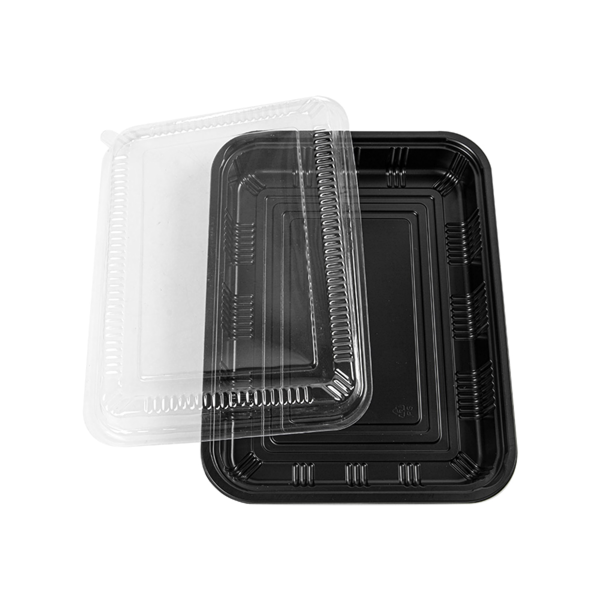 Garcia De Pou SETS BARQUILLAS + TAPAS 25x18 3x5 6 CM NEGRO PS (300 UNID.)