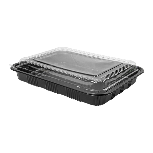 Garcia de pou SETS BARQUILLAS + TAPAS 25x18 3x5 6 CM NEGRO PS (300 UNID.)