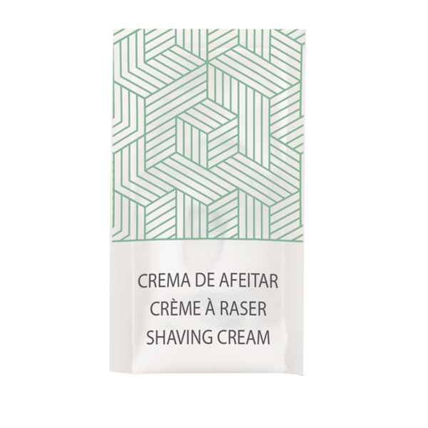 Garcia de pou SOBRECITOS CREMA DE AFEITAR 'THERAPY' 5 ML 8x4 5 CM BLANCO CELULOSA (2000 UNID.)