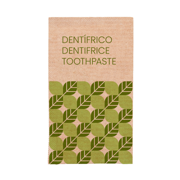 Garcia de pou SOBRECITOS DENTÍFRICOS 'NATURAL' 3 ML 8x4 5 CM NATURAL KRAFT (500 UNID.)