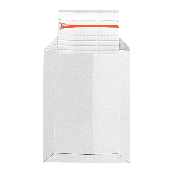 Garcia de pou SOBRES AUTOADHESIVOS EXPANDIBLES E-COMMERCE APERTURA SUPERIOR 'THEPACK' 390 G/M2 23 5x32 CM BLANCO CARTÓN ONDULADO MICROCANAL (100 UNID.)