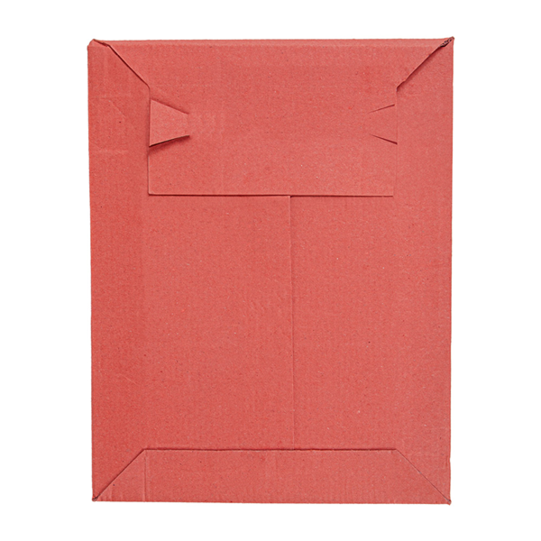 Garcia De Pou SOBRES AUTOADHESIVOS EXPANDIBLES E-COMMERCE GOFRADOS APERTURA SUPERIOR 'THEPACK' 390 G/M2 22 5x28 9 CM ROJO CARTÓN ONDULADO MICROCANAL (100 UNID.)